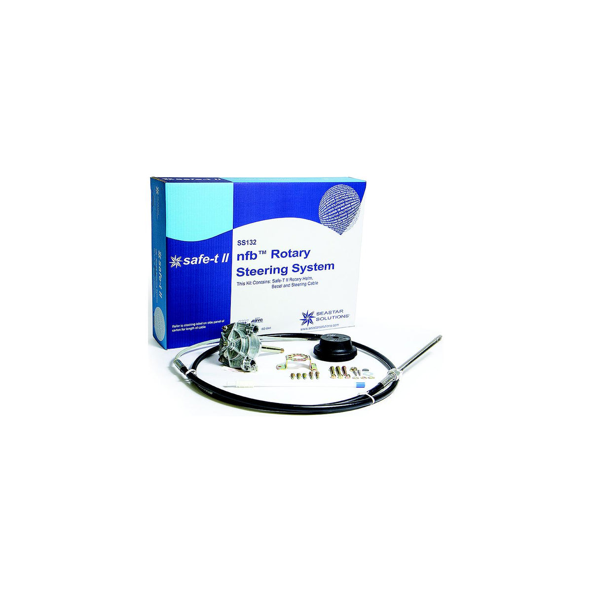 SeaStar SS13218 Nfb Safe-T Q/C Steering Kit 18' Marine Boat - official SeaStar Solutions product image 2