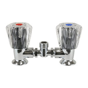 Scandvik Mixing Bridge w/Acrylic Knobs - 3/8" - 10401P
