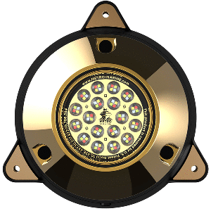 Metro Marine High-Output Surface Mount Underwater Light w/Intelligent Full Spectrum LED's - RGBW, 90° Beam - F-SMR1-FS-90