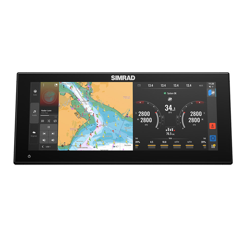 Simard 00016213001 NSX Ultrawide Smart Chartplotter & Fishfinder, NSX 3015UW w/Active Imaging 3-in-1, 15" - 000-16213-001