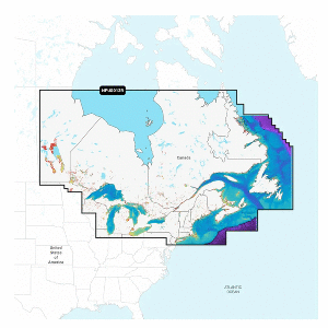 Navionics Platinum+ NPUS012R - Canada, East & Great Lakes - 010-C1466-40