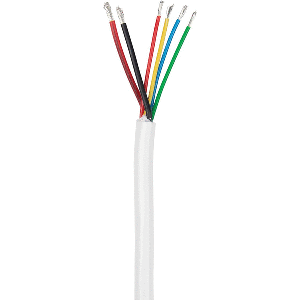 Ancor RGB + Speaker Cable - 18/4 +16/2 Round Jacket - 100' Spool Length - 170010
