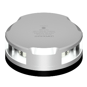 Lopolight Masthead/360-Degree Light - 3NM - Silver Housing w/FB Base - 201-021-FB