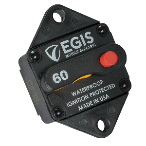 Egis Mobile Electric Egis 60A Panel Mount Circuit Breaker - 285 Series - 4706-060