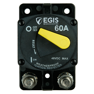 Egis Mobile Electric Egis 60A Surface Mount 87 Series Circuit Breaker - 4704-060