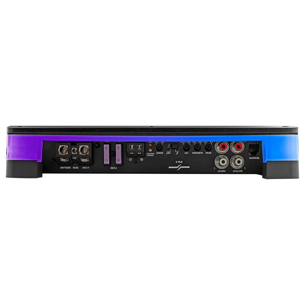 DS18 Audio DS18 Flush/Surface Mount 1-Channel Monoblock Class D Amplifier w/Acrylic Cover - 1x900W RMS @ 1 Ohm - FX1