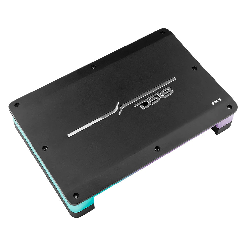 DS18 Audio DS18 Flush/Surface Mount 1-Channel Monoblock Class D Amplifier w/Acrylic Cover - 1x900W RMS @ 1 Ohm - FX1