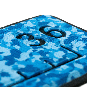 SeaDek 36” Routed Ruler - 6mm - Brushed Texture - Aqua Camo/Black - 53583-80336