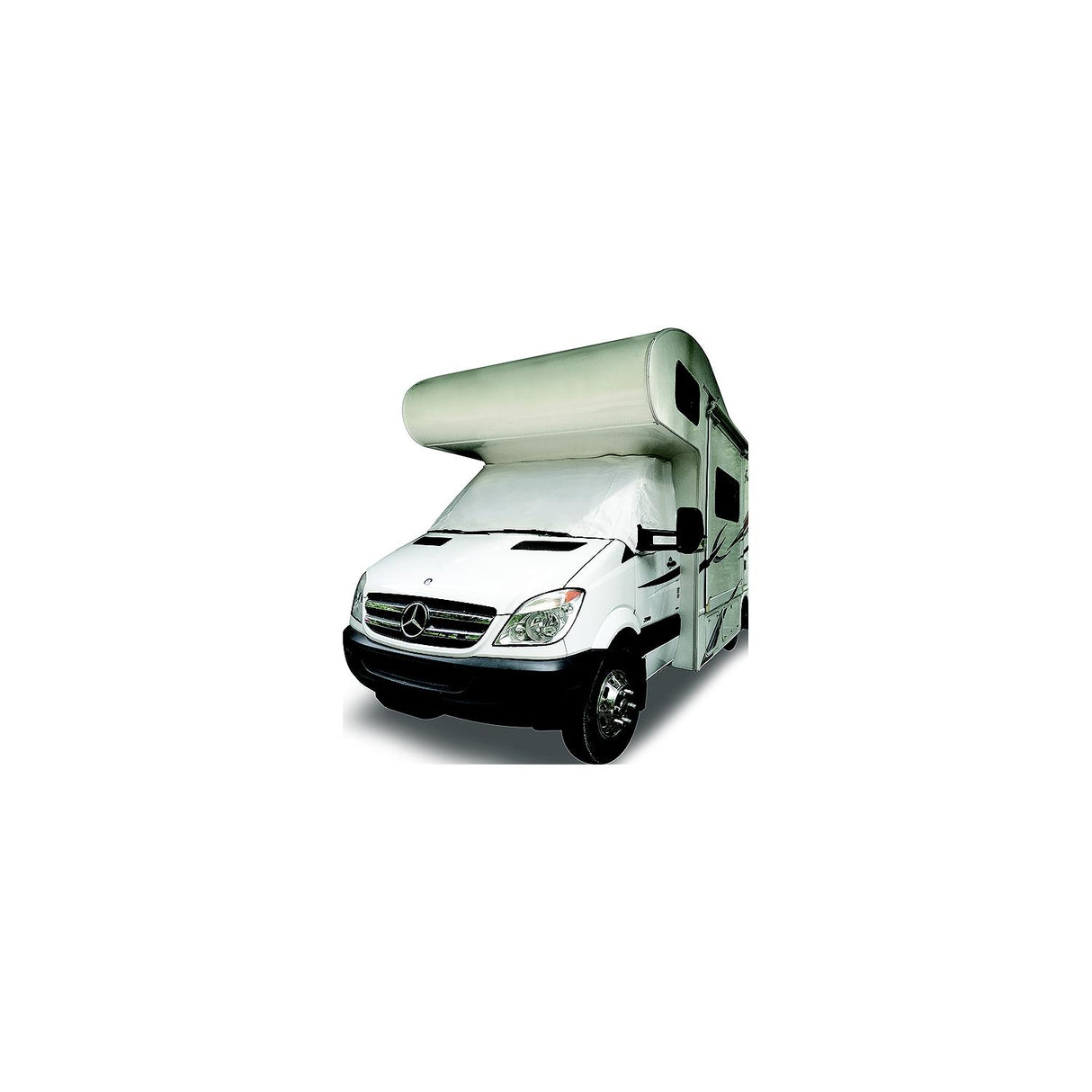 ADCO Products ADCO 2411 Class C Windshield Cover For RV, White - image 1