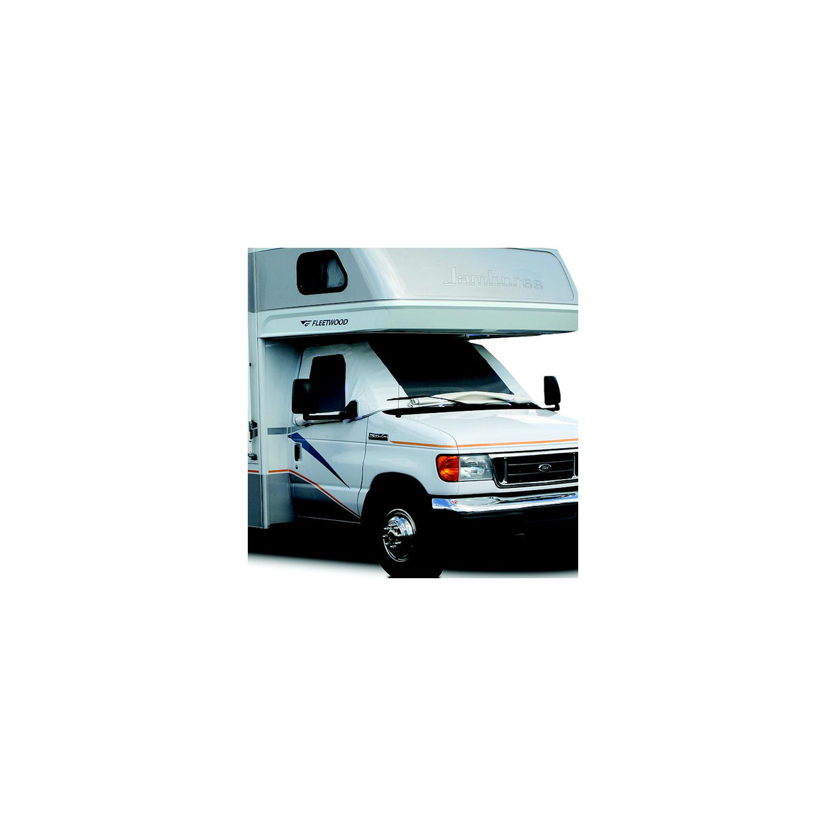 ADCO Products ADCO 2525 Class C Deluxe Windshield Cover With Roll-Up Windows For RV, White - image 2
