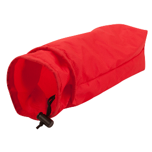 Sea-Dog Nylon Deck Plate Bag - 6" x 10" - Red - 337169R-1
