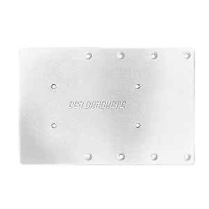 Sea Brackets 12" Straight Trolling Motor Plate f/Garmin Force® Kraken - SEA2313