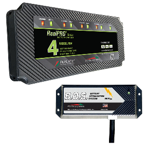 Dual Pro RS4 4 Bank Battery Charger w/2 Bank B.O.S. - RS4/BOS12V2