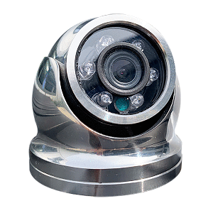 Iris Innovations Iris Hi-Resolution Analog Mini Dome Camera - 316 Stainless Steel - CVBS - TVI - IRIS-S060-18