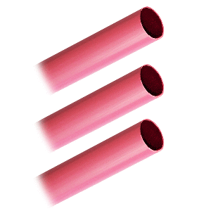 Pacer Battery Cable Heavy Wall Heat Shrink Tubing - 3/4" x 12" - Red (3-Pieces) - BHW3/4-12RD-3