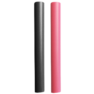 Pacer Battery Cable Heat Shrink Tubing - 1/2" x 3" - Black/Red (2-Pieces Combo Pack) - BEHS1/2-3BKRD