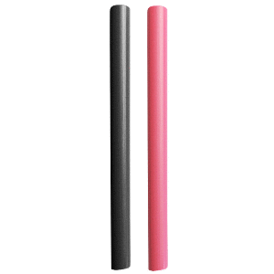 Pacer Battery Cable Heat Shrink Tubing - 1/4" x 3" - Black/Red (2-Pieces Combo Pack) - BEHS1/4-3BKRD