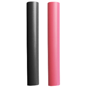 Pacer Battery Cable Heat Shrink Tubing - 3/4" x 3" - Black/Red (2-Pieces Combo Pack) - BEHS3/4-3BKRD