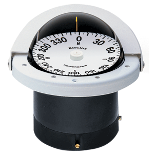 Ritchie FN-201W Navigator Compass - Flush Mount - White - FNW-201