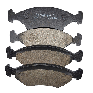 Load Rite by Knott Brake Pads 10 & 12" Disc Full Axle 2 Sets Inner & Outer - 4265.65K