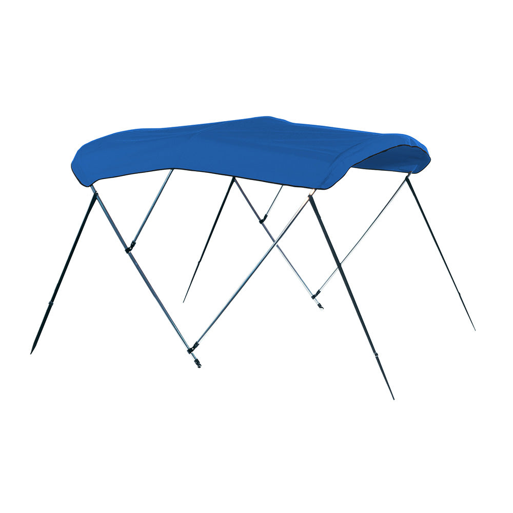 Carver by Covercraft Carver 3 Bow 4669U Bimini Top with Boot - Pacific Blue Acrylic - A4669UB-04