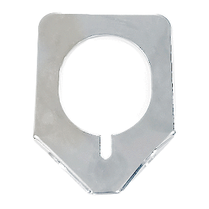 Tigress Backing Plate f/10.5" Screwless Swivel Rod Holder - 77278-1