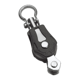 Barton Marine Size 0 20mm Plain Bearing Pulley Block Single Swivel & Becket - N00131