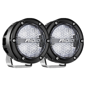 RIGID Industries 360-Series RGBW 4" Offroad Lamp Diffused Beam w/RGBW Backlight Pods - Set of 2 - 36400