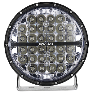 RIGID Industries 360-Series RGBW 9" Offroad Lamp Spot Beam w/RGBW Backlight Pods - Single - 36422
