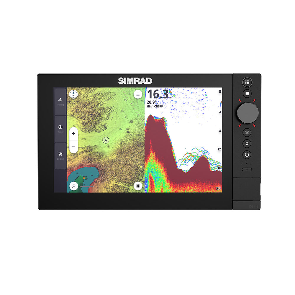 Simrad Simrad 000-16012-001 NSS 4 Chartplotter and Fishfinder with US and Canada - 000-16012-001