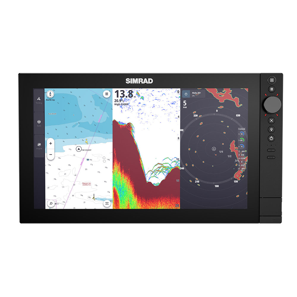 Simrad 000-16018-001 NSS 4 Chartplotter and Fishfinder with US and Canada C-MAP Discover X Chart, 16"