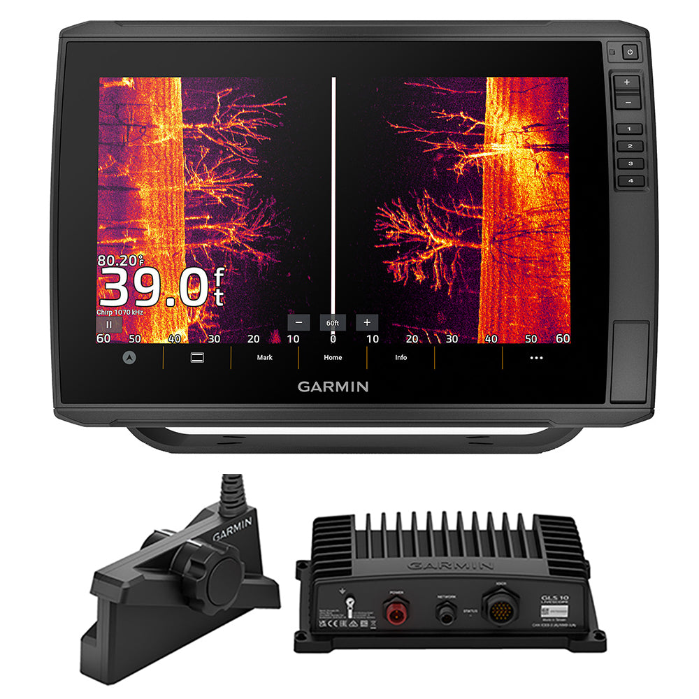 Garmin 0100288210 Echomap Ultra 2 and Livescope Plus Bundles, 12" - 010-02882-10