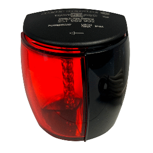 Hella Marine NaviLED PRO Port Navigation Lamp - Black - 3NM - 017460101