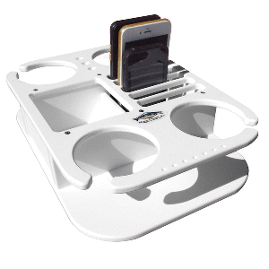 Deep Blue Marine Phone/Drink Holder w/Suction Cups - BH-4CELL