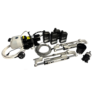Uflex USA Uflex MasterDrive Steering System - Single Station/Twin Cylinder Kit - UC128TS - SVS 1 & UC128TS - SVS 1P Cylinders - MD40-D1F