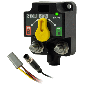 Egis Mobile Electric Egis Single XD - NMEA 2000 - Relay w/Knobs - 4 Position DT - 9811-4500