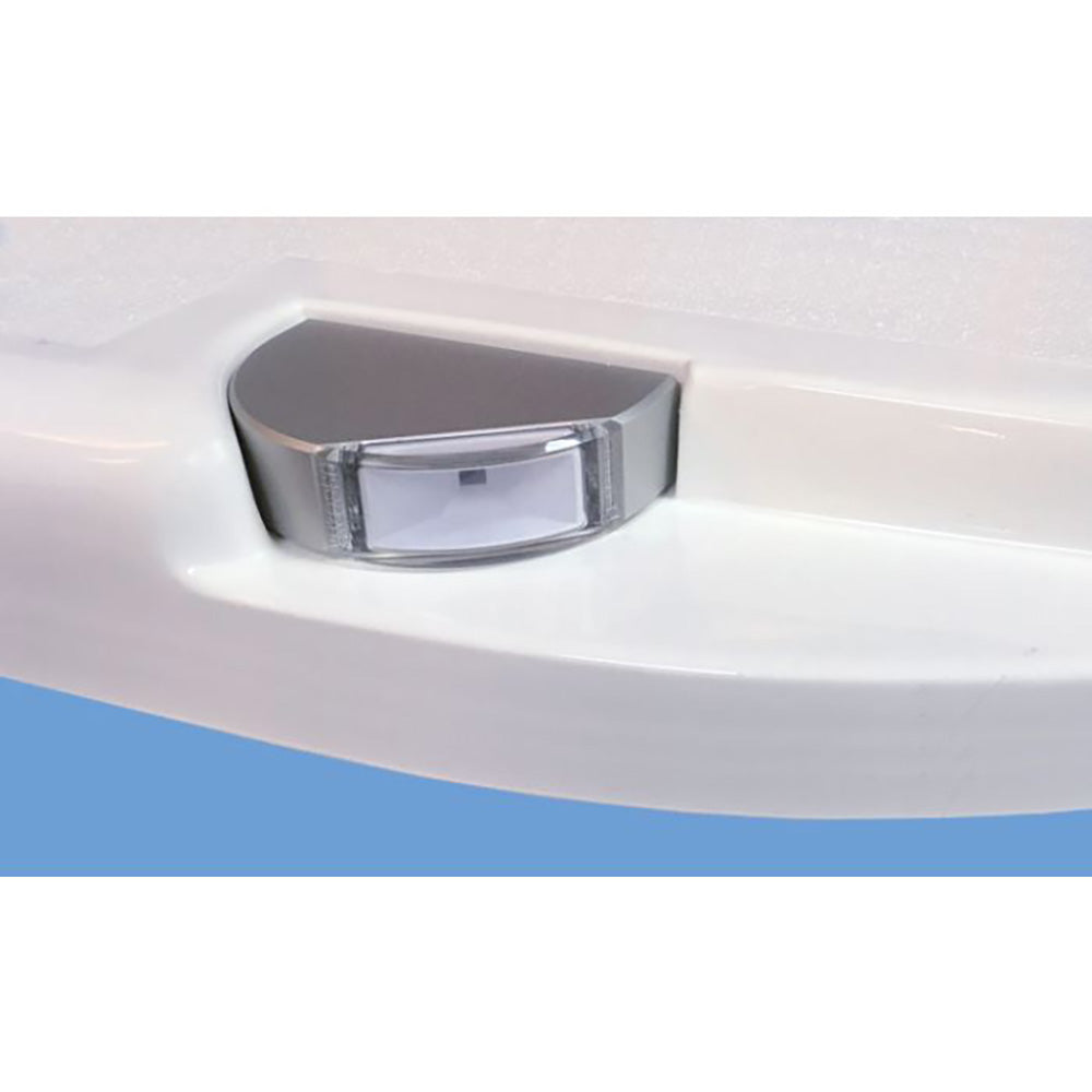 Lumitec Surface Mount Aluminum Navigation Light Port - Red - 101845