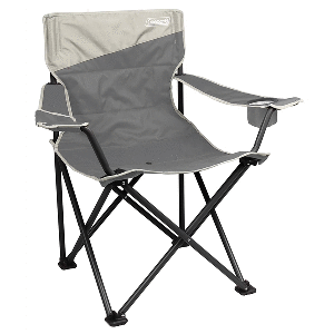 Coleman Big & Tall Quad Camping Chair - Grey - 2178363