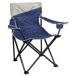 Coleman Big & Tall Quad Camping Chair - Skyfall Blue - 2174440