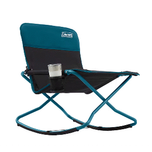 Coleman Cross Rocker Outdoor Rocking Chair - Ocean - 2156592