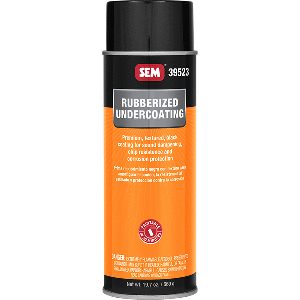 SEM Rubberized Undercoating - 24oz Aerosol Can - Black - 39523