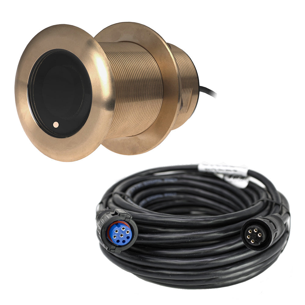 Airmar B60 Thru-Hull Transducer 12° Tilt, 8-Pin Garmin Connector, Depth & Temperature - B60-12-8G