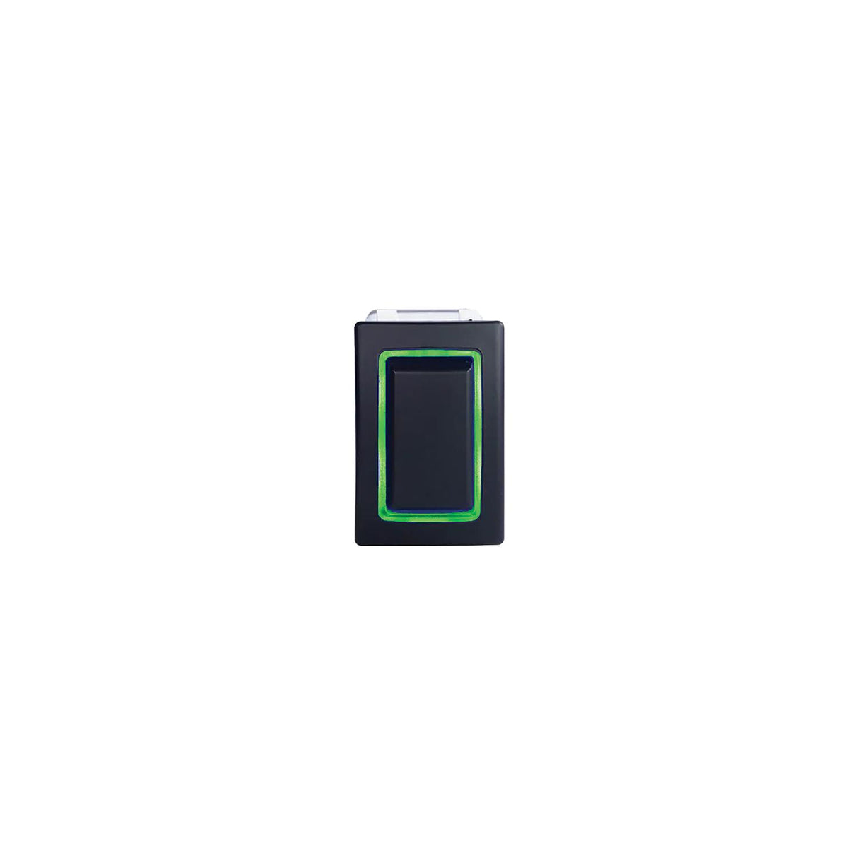 Sierra RK40610G Rocker Switch w/Halo LED Light, ON - OFF, SPST, Geen - RK40610G
