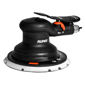 RUPES Random Orbital Palm Pneumatic Sander w/150mm Pad & 3mm Orbit-Skorpio III (Non-Vac) - RH353
