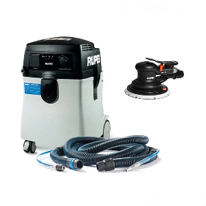 RUPES S245 Portable Vacuum Long Hose Kit w/RH356A Skorpio Sander - S245EPL/KL1-6
