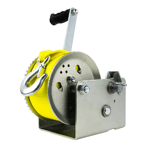 Powerwinch Utility Series Winch 3,200lb, 2 Speed, 11" Crank Arm - Zinc - 21500-W-3200-11-Z-R