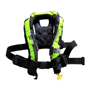 First Watch Auto/Manual Convertible 38g Inflatable PFD - Hi-Vis Yellow - FW-40PROA/M-HV