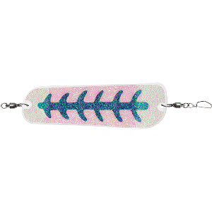 Luhr-Jensen Money Roll Flasher - 11" - Pearl Blue Skeleton - 5860-011-1760