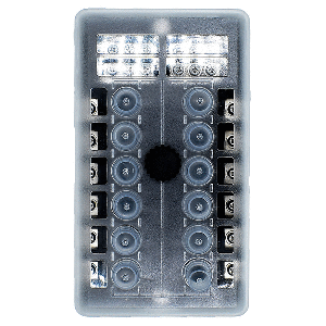 Bluewater 12 Position Beaker Block w/Cover - 3200-2001-012