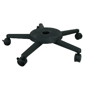 Springfield Marine Springfield 5-Legged Deck Base w/Plate - 1580550-BLK